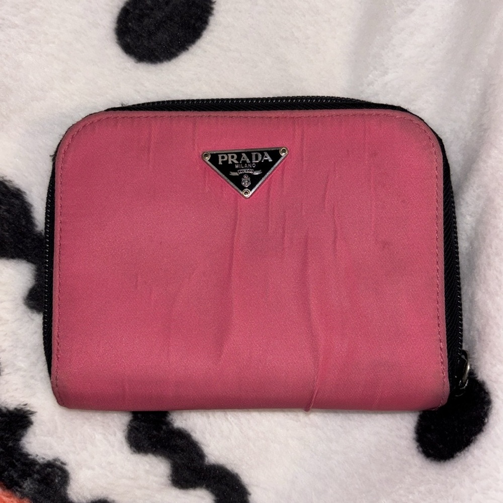 Prada Nylon compact wallet
